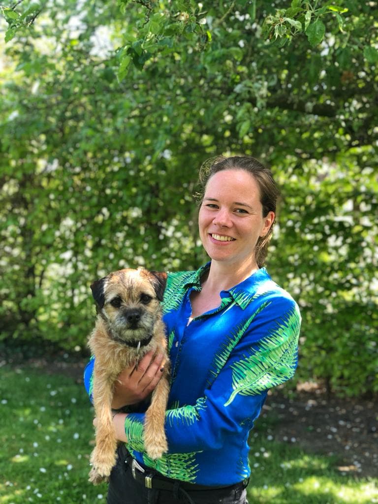 Susanne van Duijne met een paard